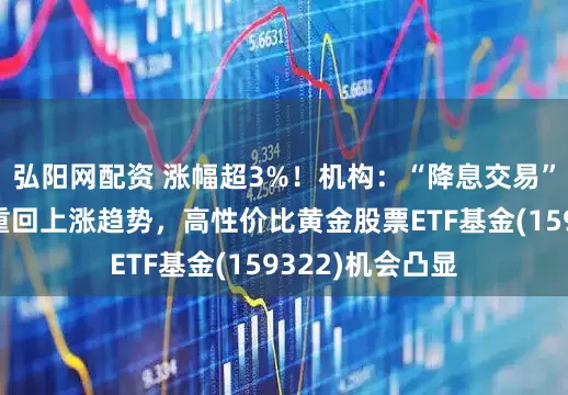弘阳网配资 涨幅超3%！机构：“降息交易”有望带动黄金重回上涨趋势，高性价比黄金股票ETF基金(159322)机会凸显